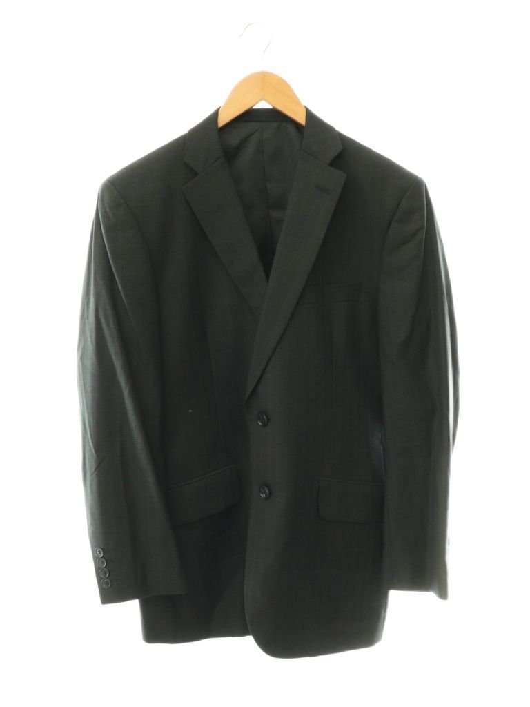Loro Piana Four Seasons Super Tailored Jacket Wool Shadow Stripe Pattern Fully